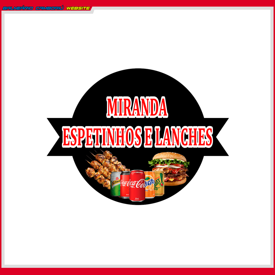 BCUW N1992 MIRANDA ESPETINHOS E LANCHES (BANNER)